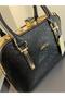 ARM.340.SH.V Armine Special Color Konbin Leather Handbag Designed as a Hand and Arm Bag - 6