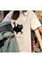 White Black Cat Run Short Sleeve T-Shirt - 2