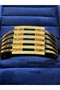 Silvery Rib Clamp Bracelet 316L Steel - 2
