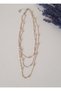 3 Colored 316l Steel Necklace with 3 Rows of Ball Chains - 2