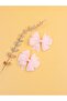 Children Youth Grosgrain Satin Bow Buckle Pencil 2 Pack
