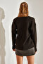 Women's Dark Brown Buttoned Knitwear Cardigan Stk220 - 4