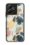Oppo Realme C53 Glossy Phone Case with Retro Leaf Design