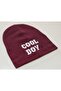 Flexible Knitted Combed Cool Printed Baby Kids Beret - 3