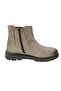 Freefoot Beige Zippered Men's Boots - 3
