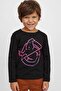 Ghostbusters Printed Thin Seasonal Long Sleeve Crew Neck Children's Fitted T-shirt