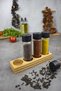 Vera 4-Piece Spice Set, 4-Piece Spice Set with Wooden Stand - 3