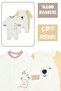 100% Cotton Koala Patterned Striped 2-Piece Baby Rompers162353 - 2