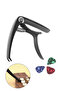 Q10-BK Zinc Alloy Professional Kapo Top Quality Capo (Compatible With All Guitars)