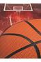 Basketball Patterned Baby and Kids Printed Single Pique Set 160X220 Red - 2