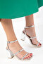Silver Women's Classic Heeled Shoes 17801 - 5