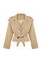 Vizon Premium Dokuma Crop Blazer Ceket TWOSS24BC00010 - 6