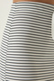 Women's White Fringed Slit Wrap Knitted Skirt FF00152 - 8