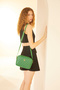 Grass Green Women's Shoulder Bag 05Po24Y1799