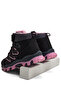 Children's Unisex Smoked Pink Comfortable Fit Colorful Sole Boots - 4