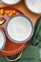 Verde 6-Person 14 cm Special Design Porcelain Bowl Presentation Set