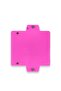 Jellycase Pencil Case Pen Holder (MAKE-UP COSMETIC ACCESSORY BAG) Organizer Pink - Transparent PVC - 2
