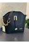 ARM.102.SY.P Armine Special Color Conbin Leather Handbag Designed as a Hand and Arm Bag - 5