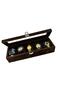 Richbox 5-Piece Watch Box Brown Alcantara Suede - 3