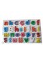 Wooden (Large and Small-Piece) Alphabet Find Plug Educational Toy Block Set - 2
