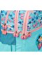Relaxion Turquoise - Powder Pink Primary School Bag and Lunchbox with Butterfly Figure - 4