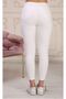 White Skinny Leg Skinny Fit Flexible Lycra High Waist Jeans - 4