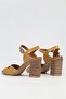 ®| PC-7230 - 3807 Mustard-Women's Heeled Shoes - 3