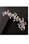 bridal crown, henna crown, engagement crown bridal hair accessory, 20cm back side model bridal crown - 3
