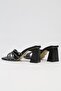 ®| PC-53008- 3691 Black-Women's Heeled Slippers - 3