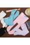 3 Pack Baby Cotton Pantyhose, Children's Newborn Cotton Girls Boys School Socks, White Ecru Pink - 4