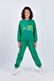 Boy's Don't Stop Printed Knitted Basic Tracksuit Set - 2
