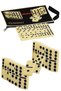 Standard Ivory Ceramic Domino Set 5x3cm with Bag