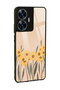 Oppo Realme C55 Glossy Phone Case with Watercolor SunFlower Design - 2