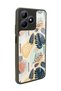 Oppo Realme C53 Glossy Phone Case with Retro Leaf Design - 2