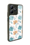 Oppo Realme C53 Glossy Phone Case with Tiny Leaves Design - 2
