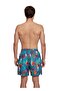 Petrol-Mercan S.626 Micro Medium Patterned Shorts - 2