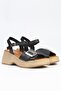 ®| PC-7209- 3807 Black-Women's Wedge Heeled Shoes - 2