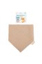 Muslin Baby Scarf Bib – Latte – Baby Bib Drool Diaper Mouth Wipe Bandana 30x30cm