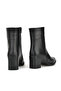 , Women's Genuine Leather Boots 13319z66350 Black - 3