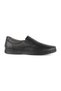 Genuine Leather Full Orthopedic Black Men's Casual Shoes in Sizes 47-48-49 - 2