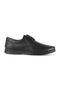 Genuine Leather Full Orthopedic Black Men's Casual Shoes in Sizes 47-48-49 - 2