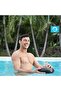 Inflatable Sea Cup Holder, Pool Cup Holder Rubber Patterned - Blue Water World - 2