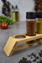 Berry 3-Piece Spice Set, 3-Piece Spice Set with Wooden Stand - 3