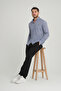 Men's Washed Linen Basic Shirt Slim Fit 2198 - 3