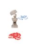 10 Pieces Summer Erase Cloud Mini Size Latched Price Tag Trader Label Market Label Greaseproof Label - 2