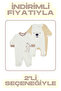 100% Cotton Koala Patterned Striped 2-Piece Baby Rompers162353 - 4