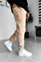 Thick Sweatpants with Elastic Cuffs 3i Pleated Raising - 4