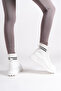 Knitwear detailed, waterproof and windproof sports boots, bootie - 3