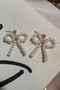 Pearl Bow Earrings - 3