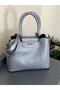 ARM.342.PLT Armine Special Color Konbin Leather Handbag Designed as a Hand and Arm Bag - 2